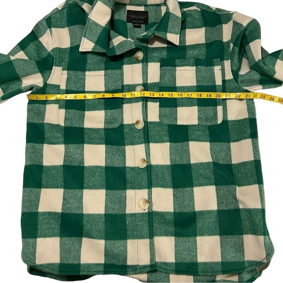 Sanctuary The Shacket Plaid Button Down Shirt Jacket XL - Picture 8 of 16